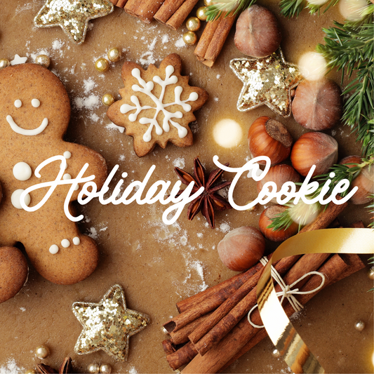 Holiday Cookie Natural Soy Wax Candle with Cotton Wick