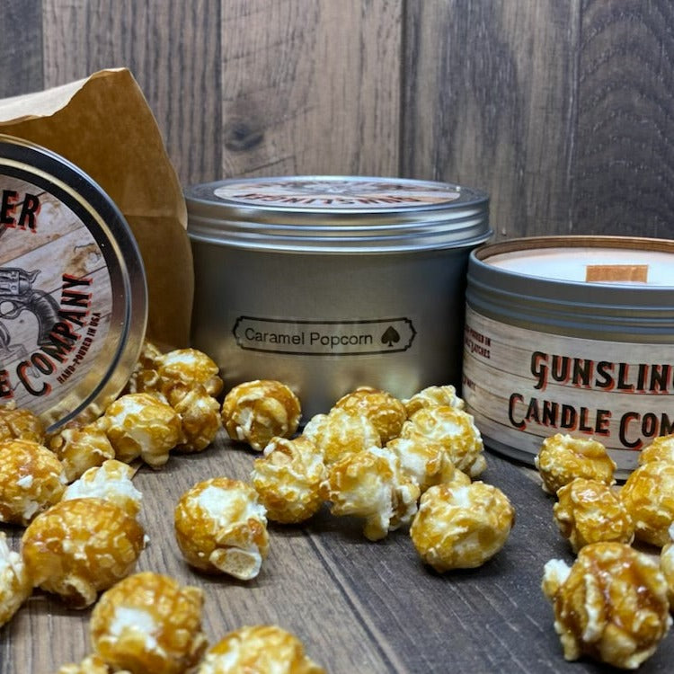 Clean burning candles with room filling scents