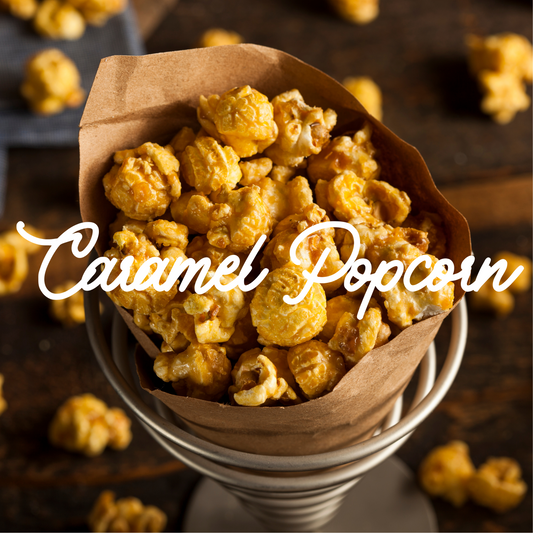 caramel popcorn natural soy candle
