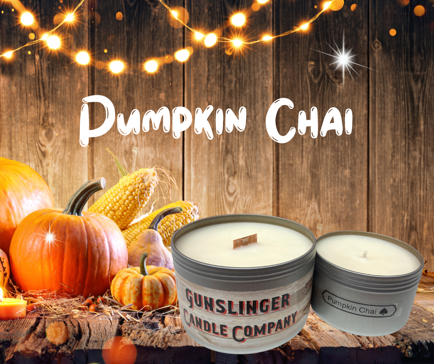 Pumpkin Chai 100% All-Natural Soy Candle